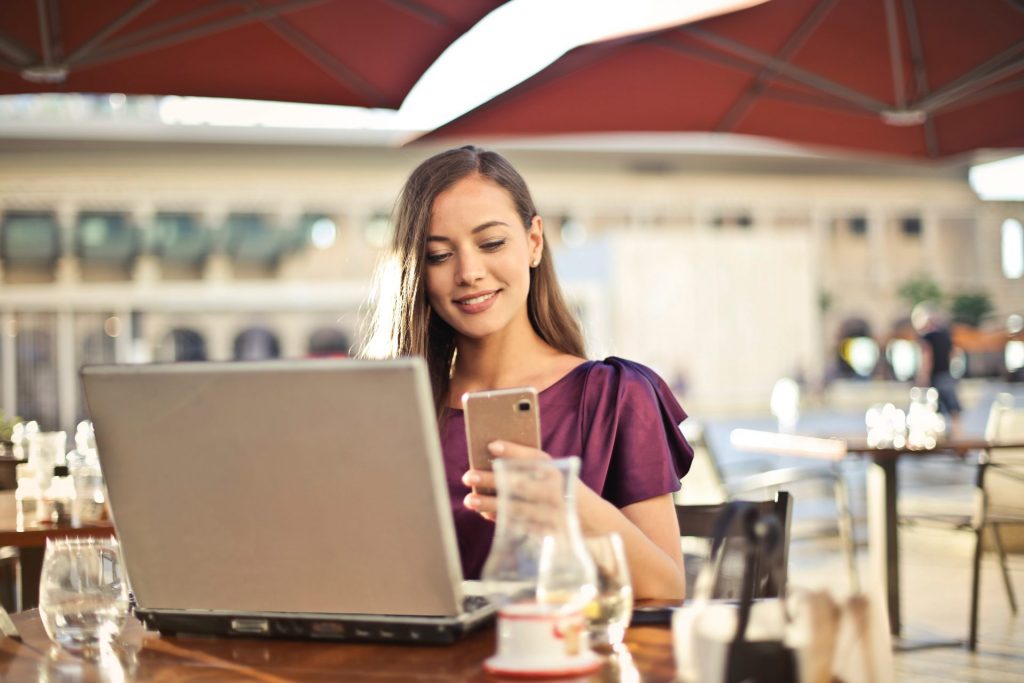 Mobiles arbeiten Stellenanzeige Becker Personal + Perspektiven